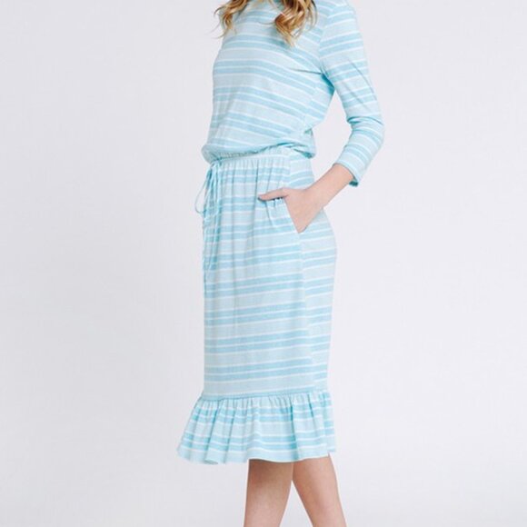 Aqua Dress - Picture 4 of 4